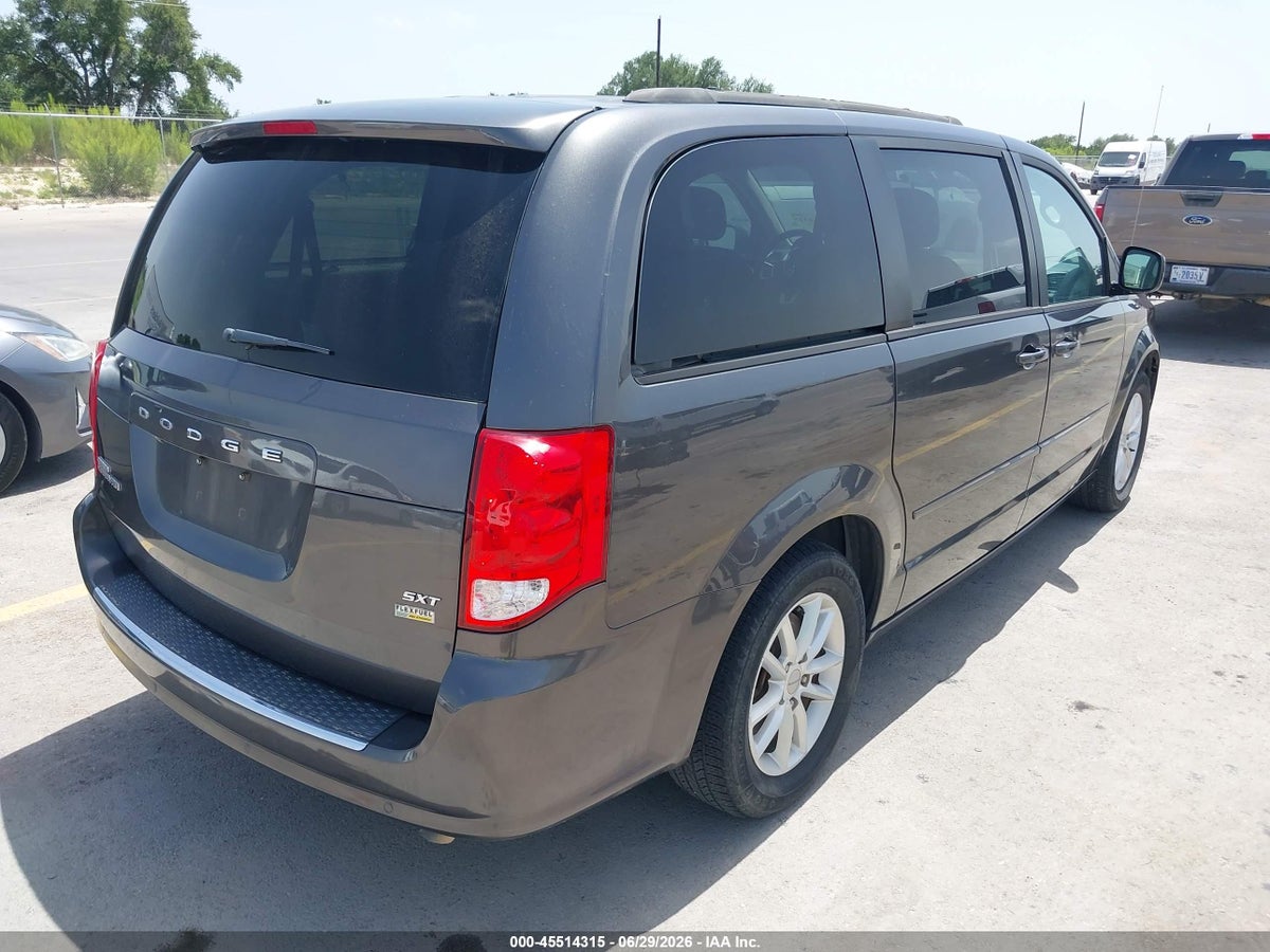2016 DODGE GRAND CARAVAN SXT — снимка 4