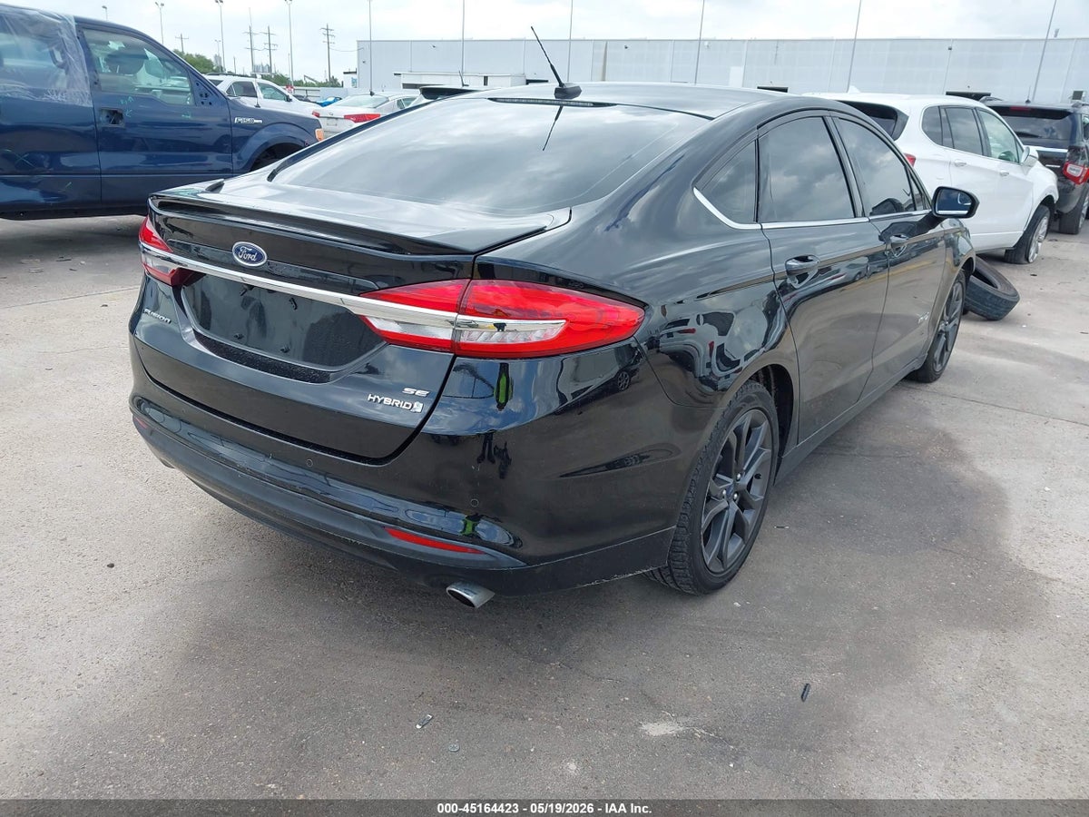2018 FORD FUSION HYBRID SE — снимка 4