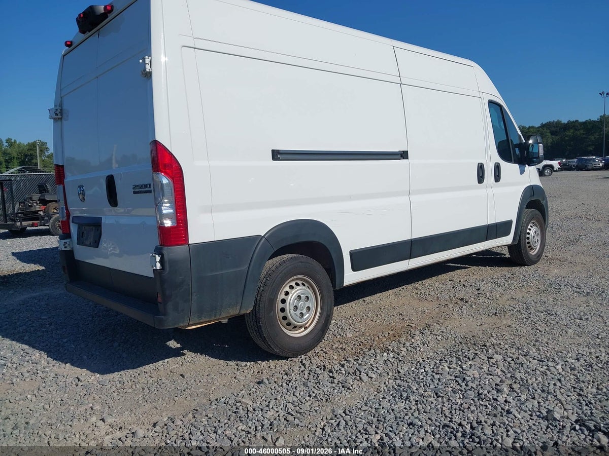 2025 RAM PROMASTER 2500 TRADESMAN HIGH ROOF 159 WB W/PASS SEAT — снимка 4