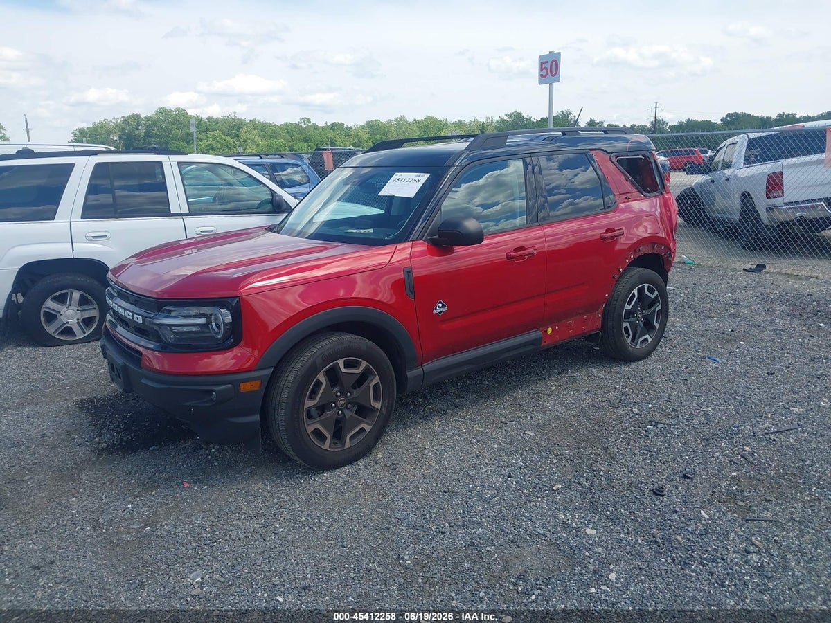 2021 FORD BRONCO SPORT OUTER BANKS — снимка 2
