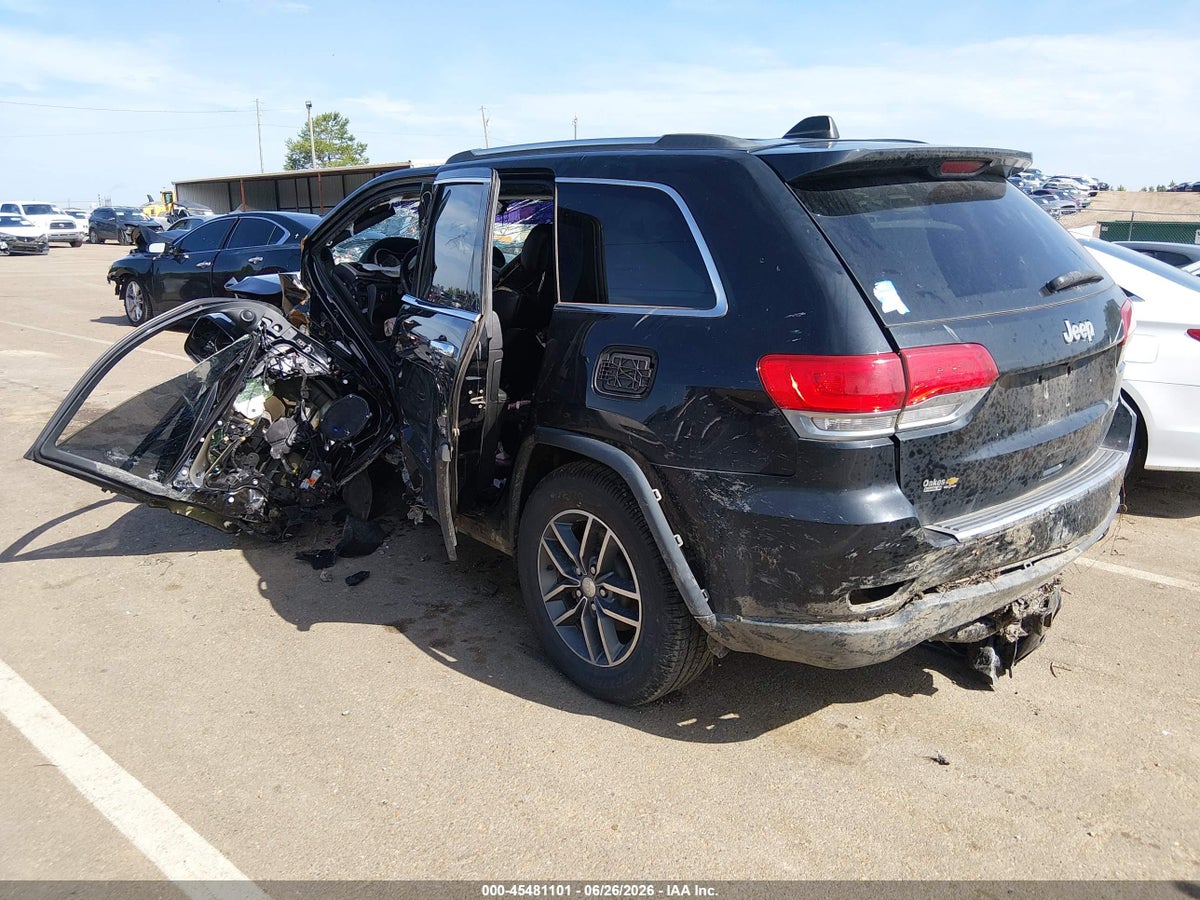 2017 JEEP GRAND CHEROKEE LIMITED — снимка 3