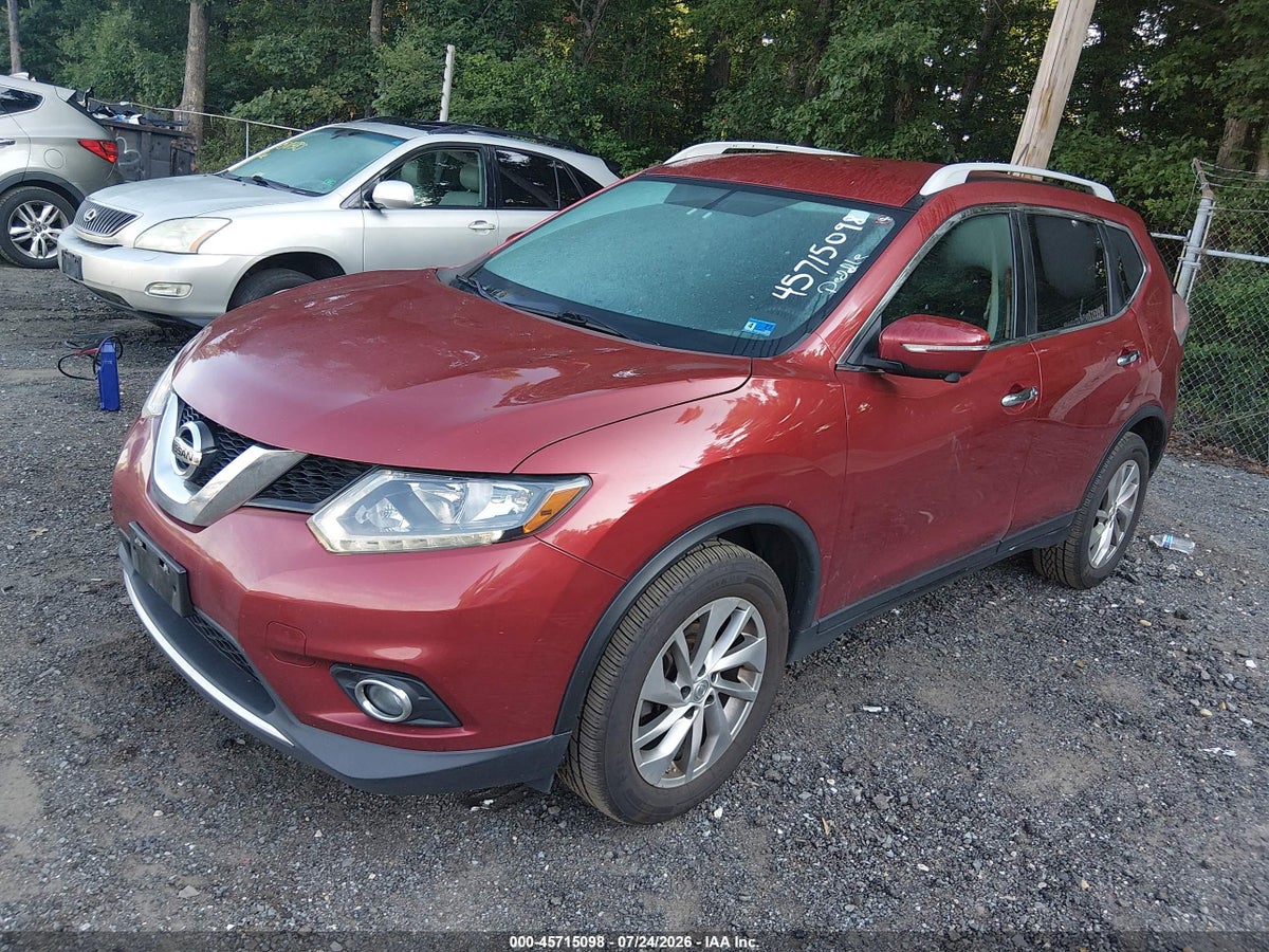 2014 NISSAN ROGUE SL — снимка 2