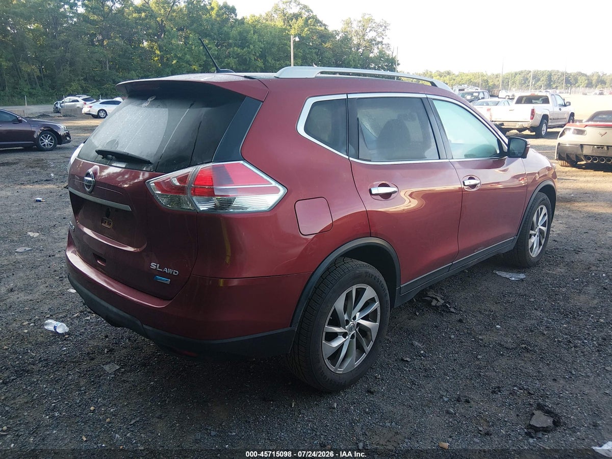 2014 NISSAN ROGUE SL — снимка 4