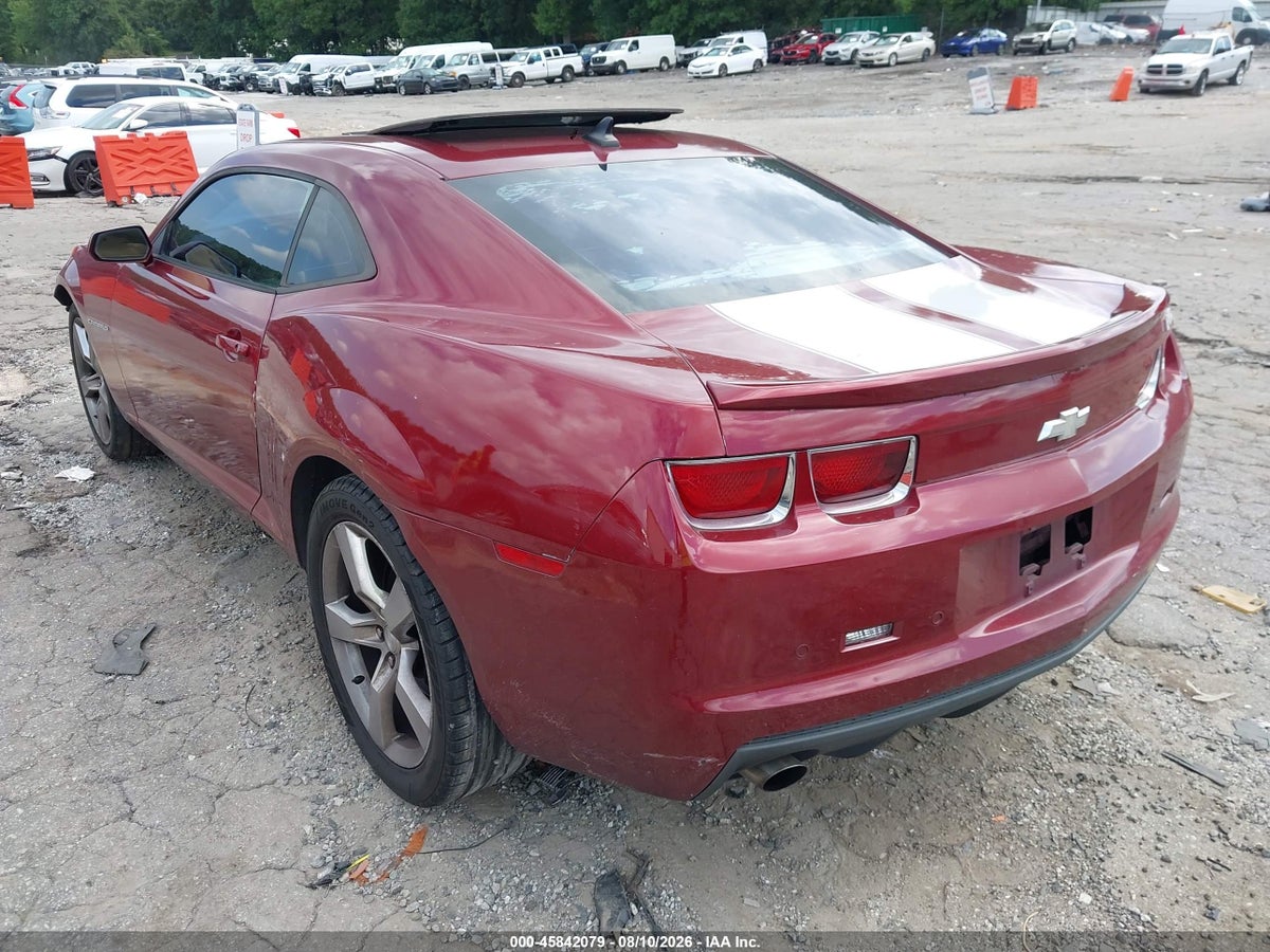 2010 CHEVROLET CAMARO 2LT — снимка 3