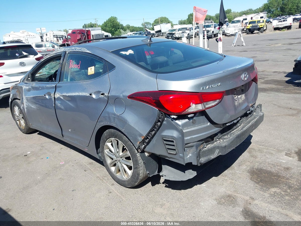 2015 HYUNDAI ELANTRA SE — снимка 3