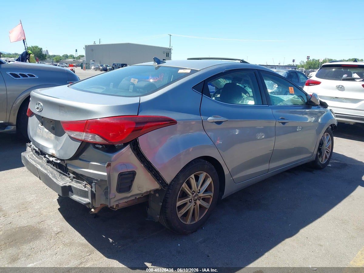 2015 HYUNDAI ELANTRA SE — снимка 4