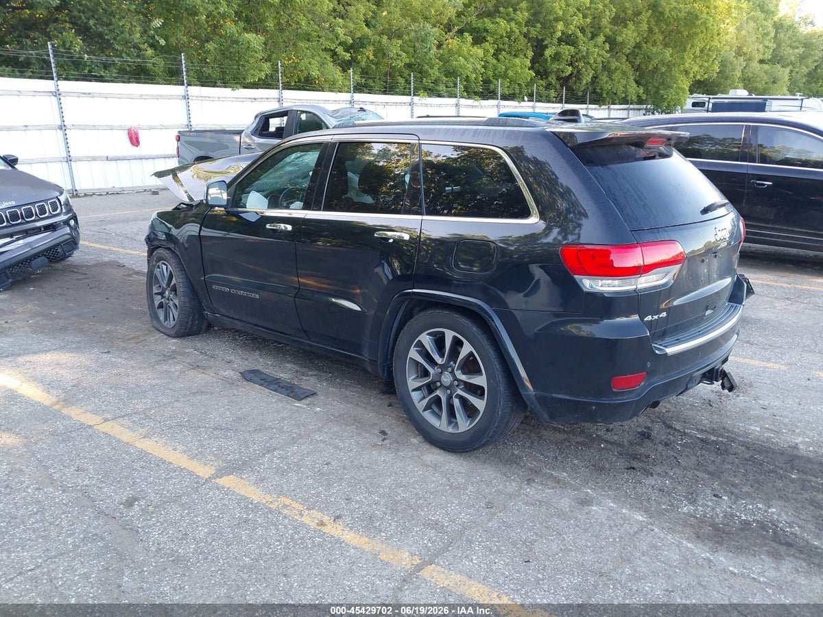 2018 JEEP GRAND CHEROKEE OVERLAND 4X4 — снимка 3