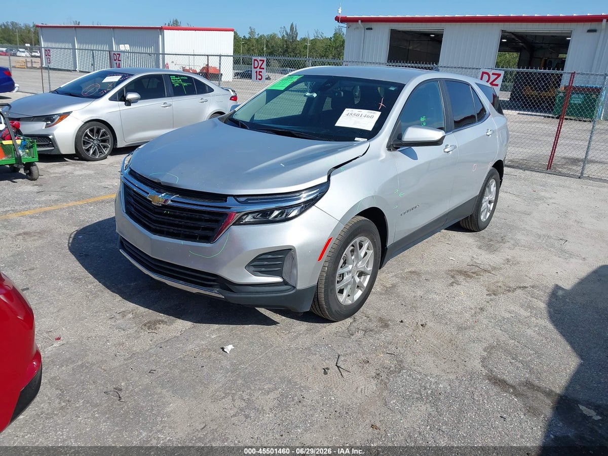 2022 CHEVROLET EQUINOX FWD LT — снимка 2