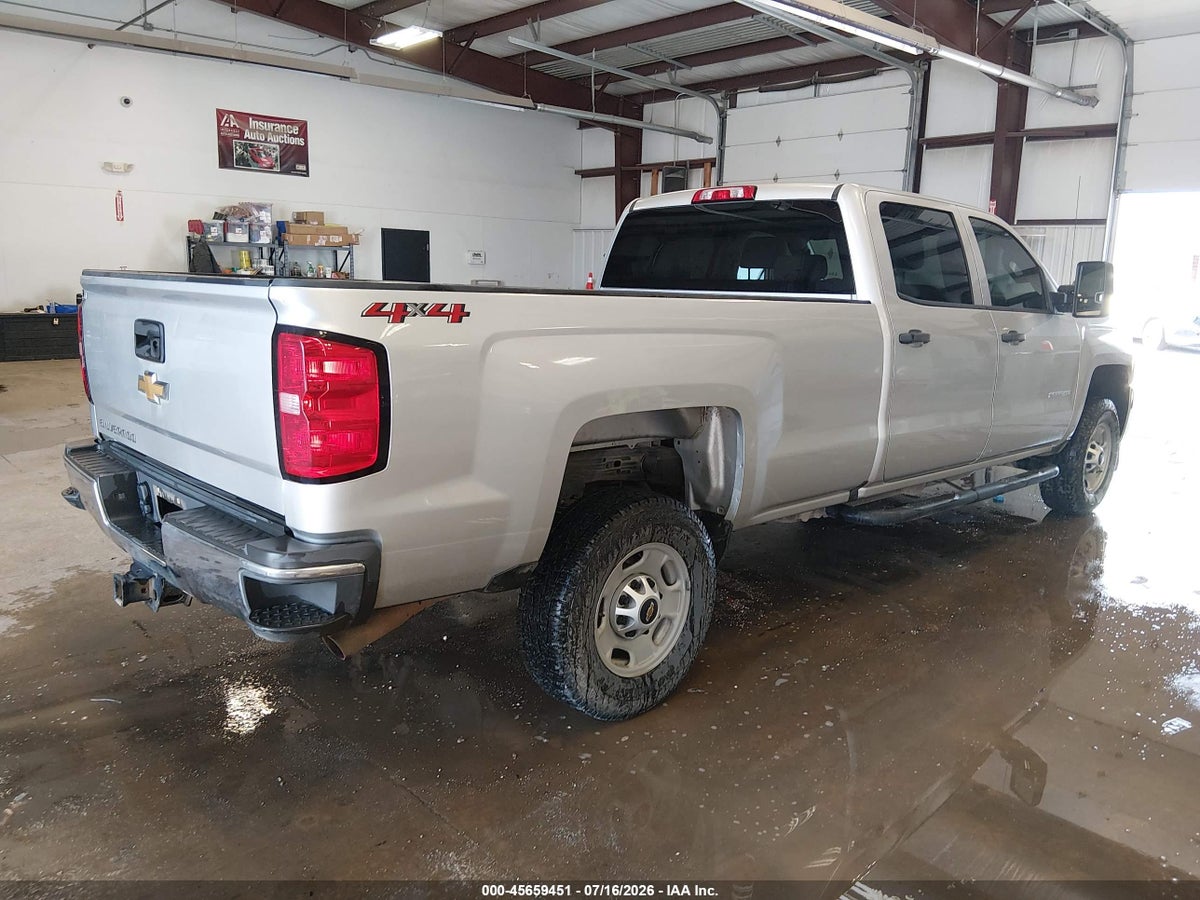2018 CHEVROLET SILVERADO 2500HD WT — снимка 4