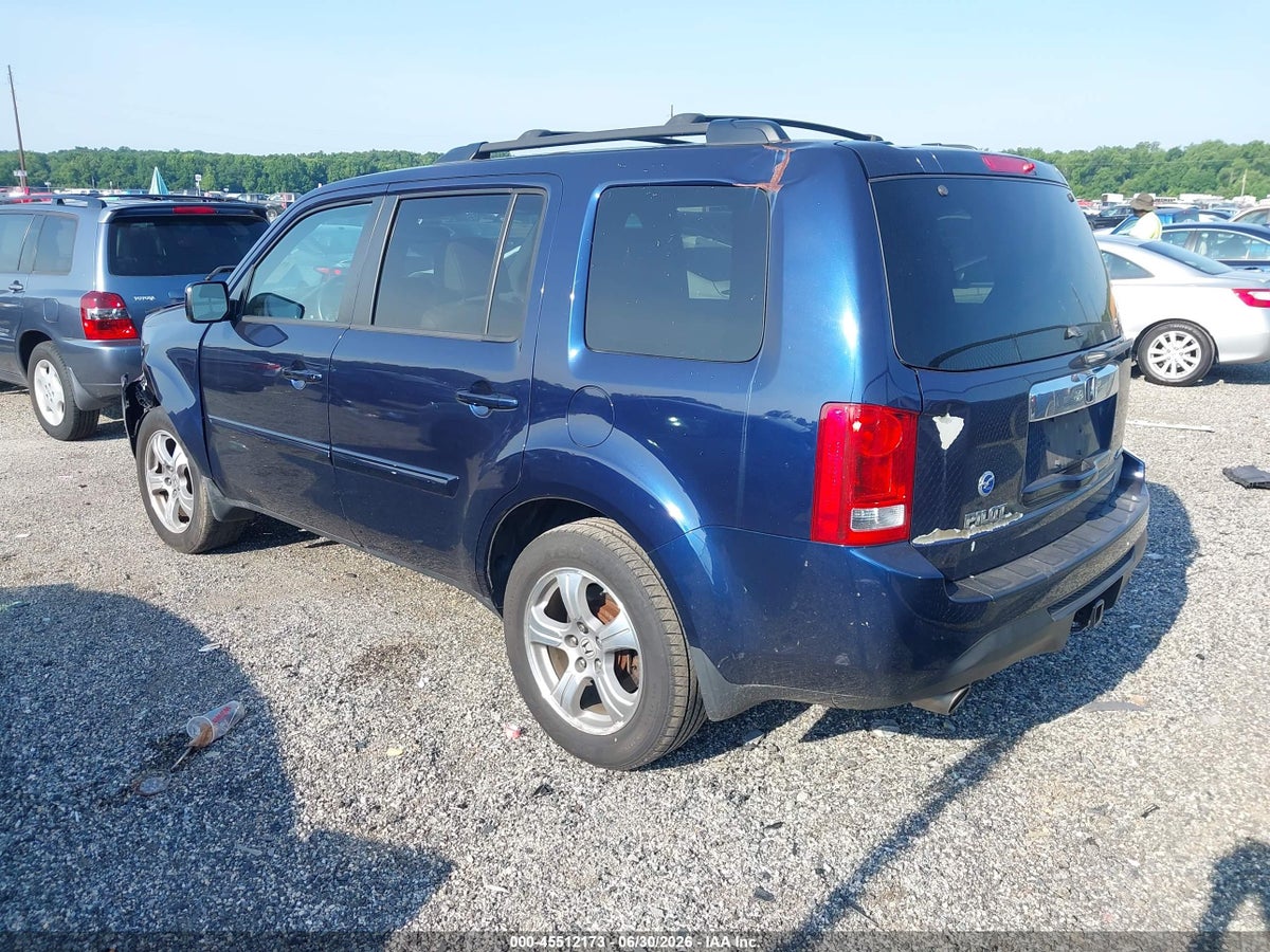 2013 HONDA PILOT EX-L — снимка 3