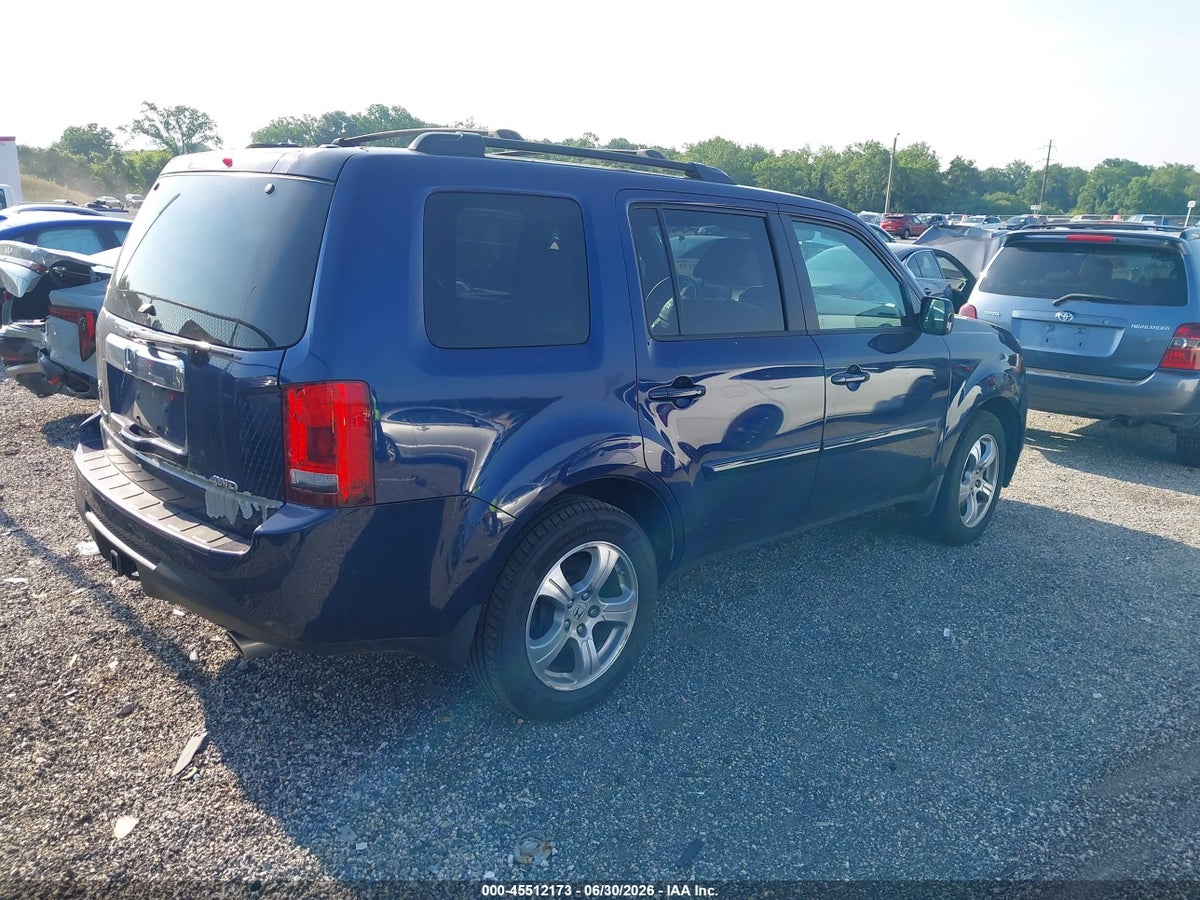2013 HONDA PILOT EX-L — снимка 4