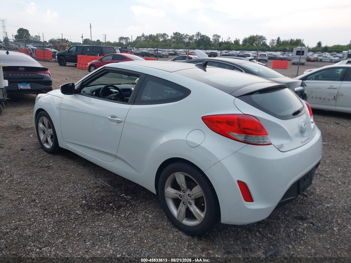 2012 HYUNDAI VELOSTER BASE W/GRAY — снимка 3