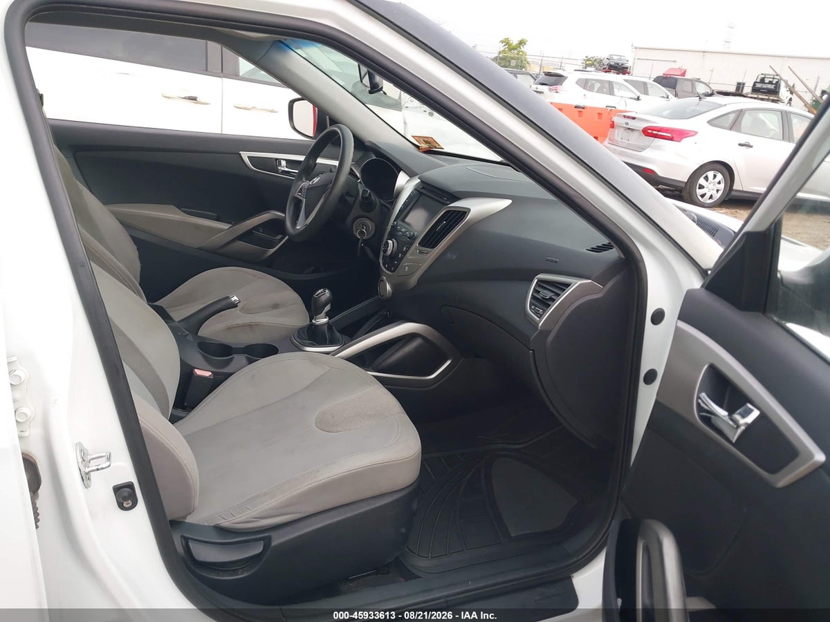 2012 HYUNDAI VELOSTER BASE W/GRAY — снимка 5
