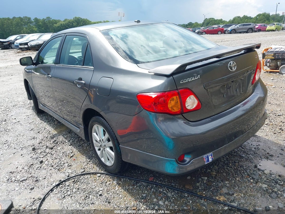 2010 TOYOTA COROLLA S — снимка 3
