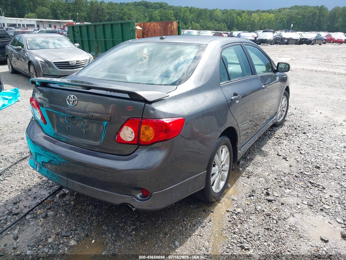 2010 TOYOTA COROLLA S — снимка 4