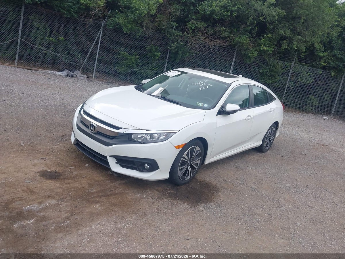 2017 HONDA CIVIC EX-L — снимка 2