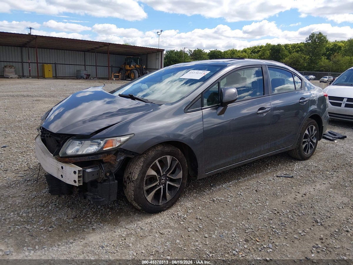2013 HONDA CIVIC EX — снимка 2