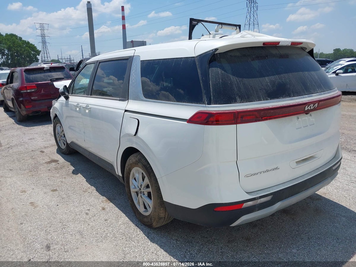 2022 KIA CARNIVAL MPV LX SEAT PACKAGE — снимка 3