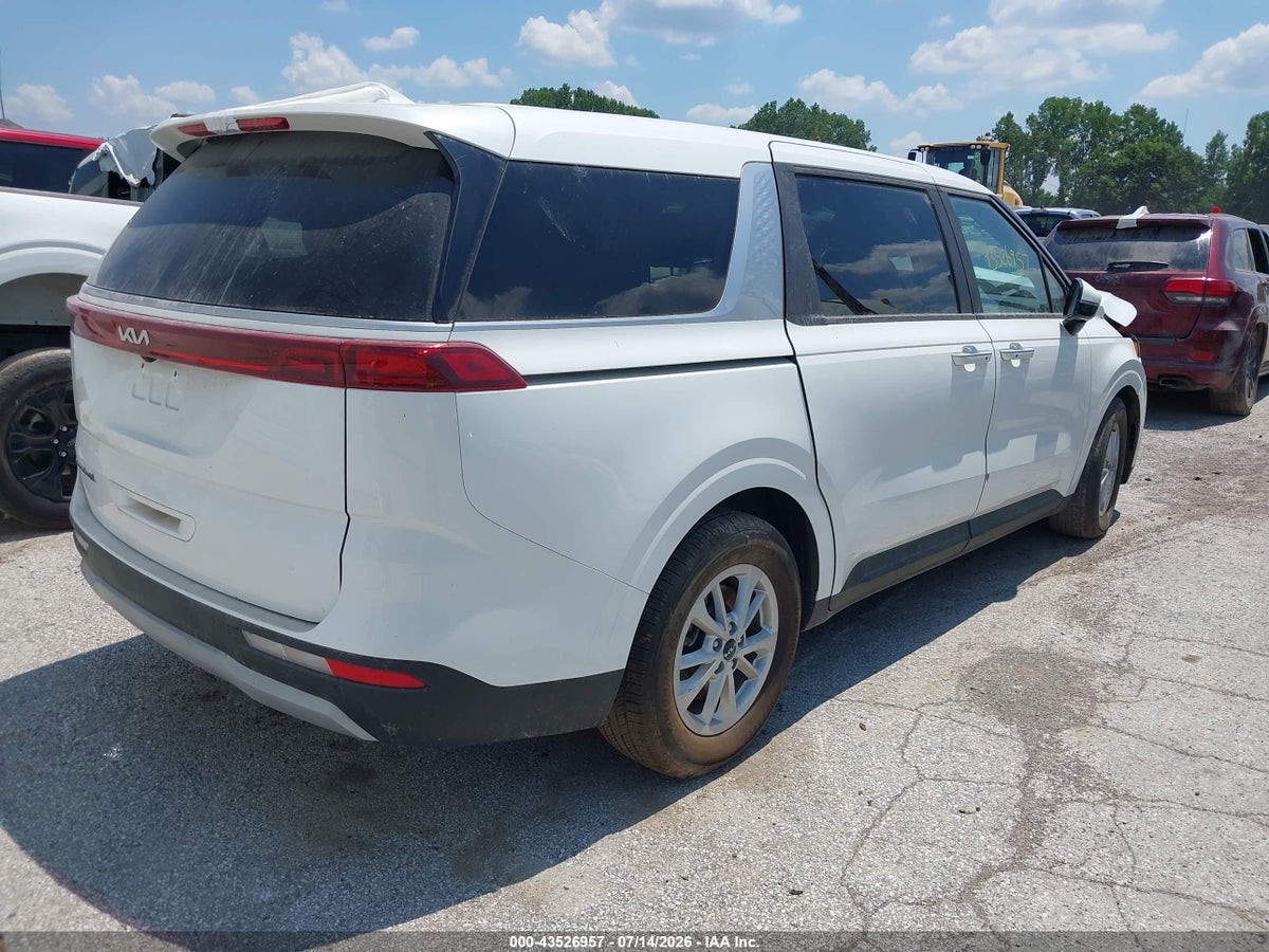 2022 KIA CARNIVAL MPV LX SEAT PACKAGE — снимка 4
