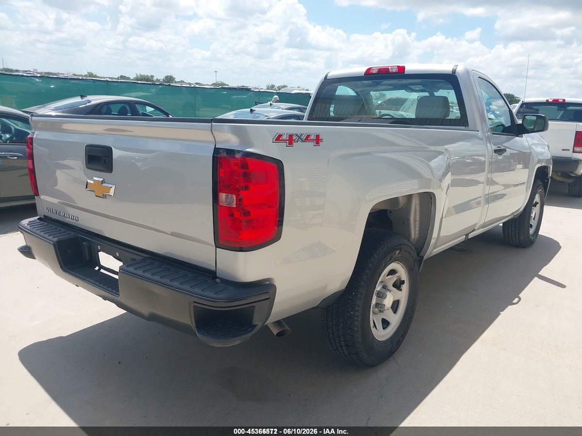 2016 CHEVROLET SILVERADO 1500 WORK TRUCK — снимка 4