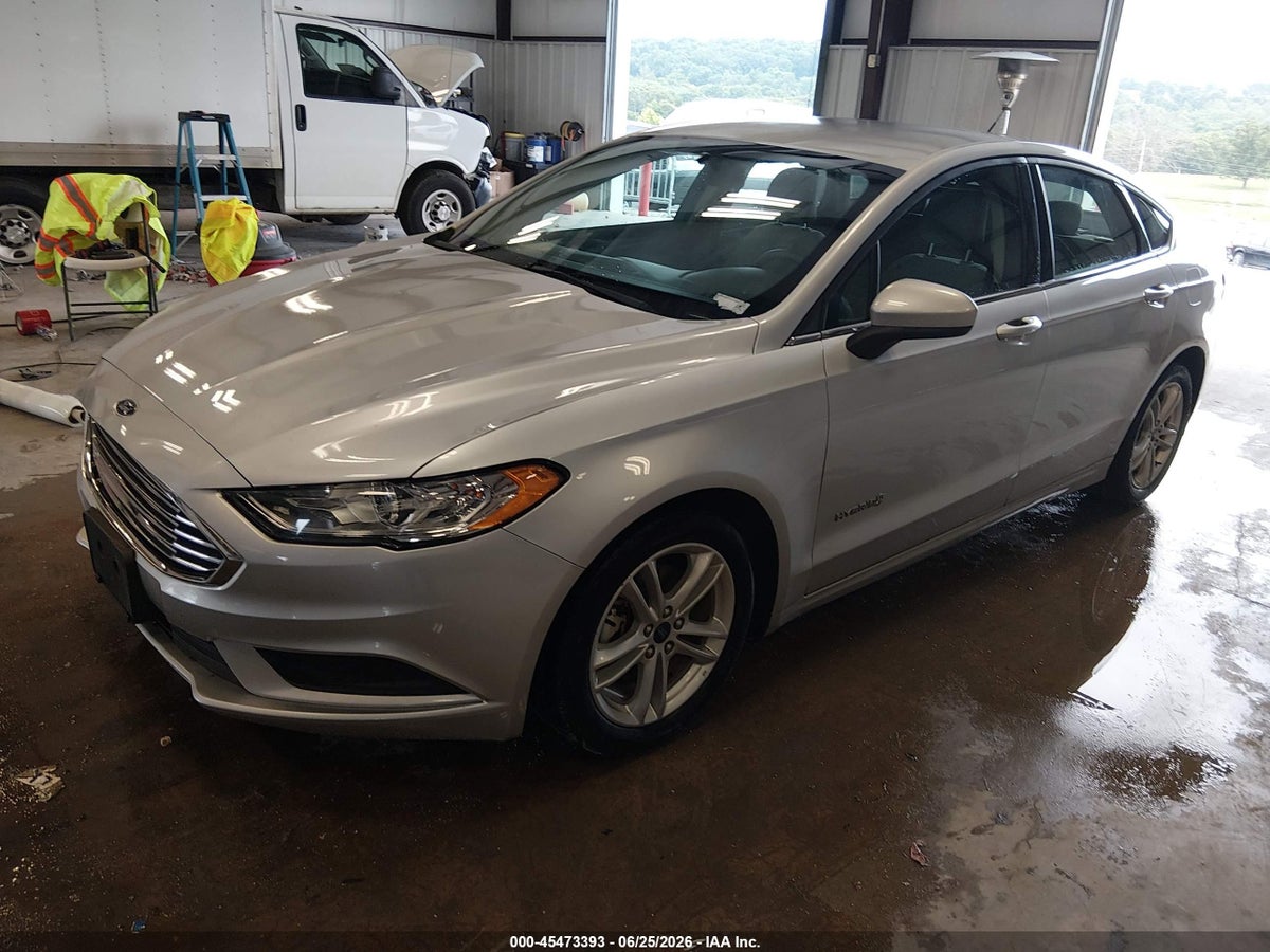 2018 FORD FUSION HYBRID S — снимка 2