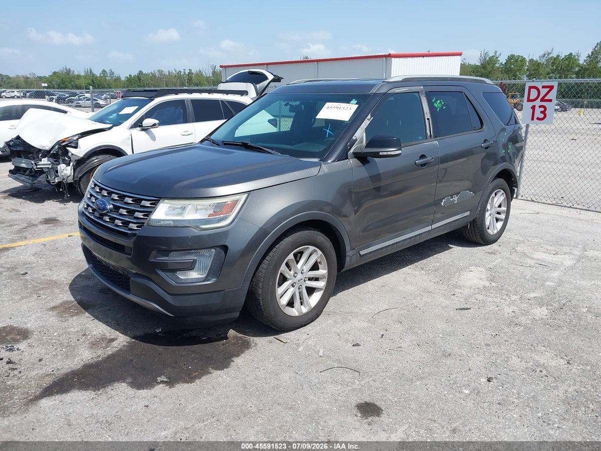 2017 FORD EXPLORER XLT — снимка 2