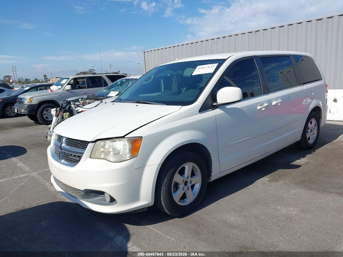 2012 DODGE GRAND CARAVAN CREW — снимка 2