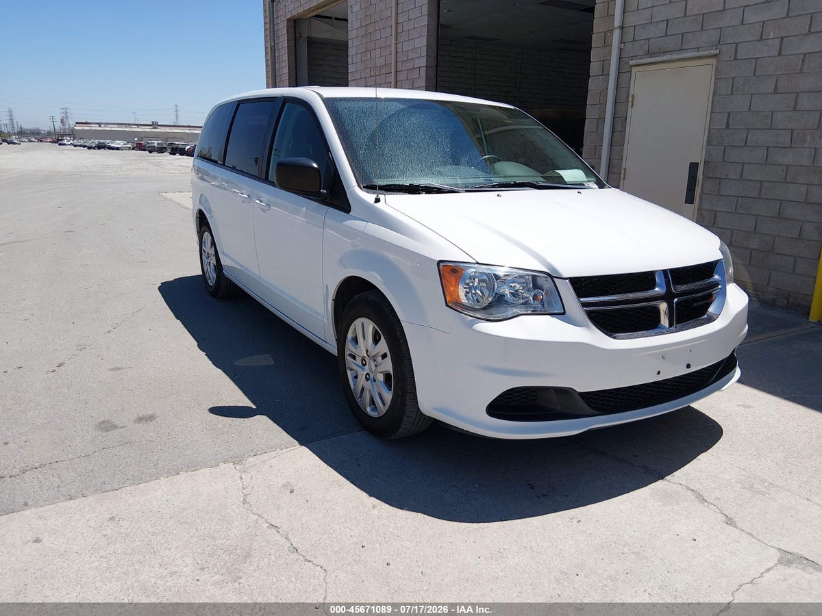 2018 DODGE GRAND CARAVAN SE