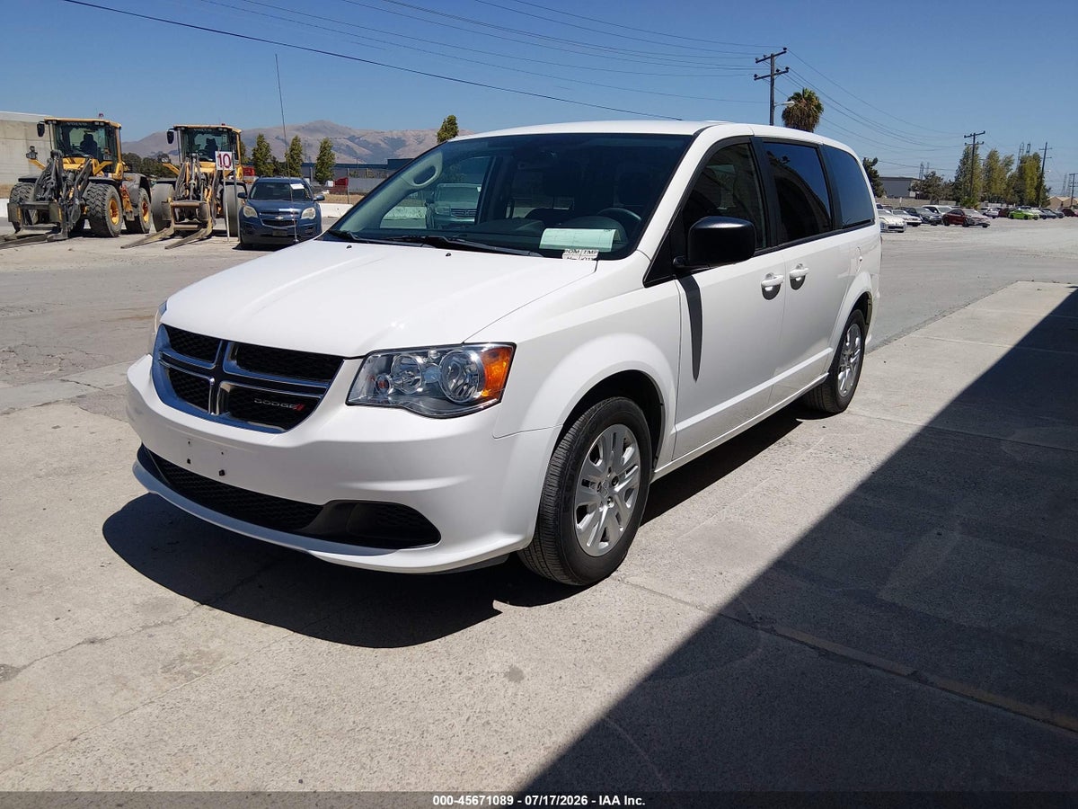 2018 DODGE GRAND CARAVAN SE — снимка 2
