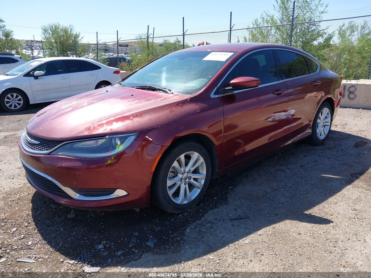 2015 CHRYSLER 200 LIMITED — снимка 2