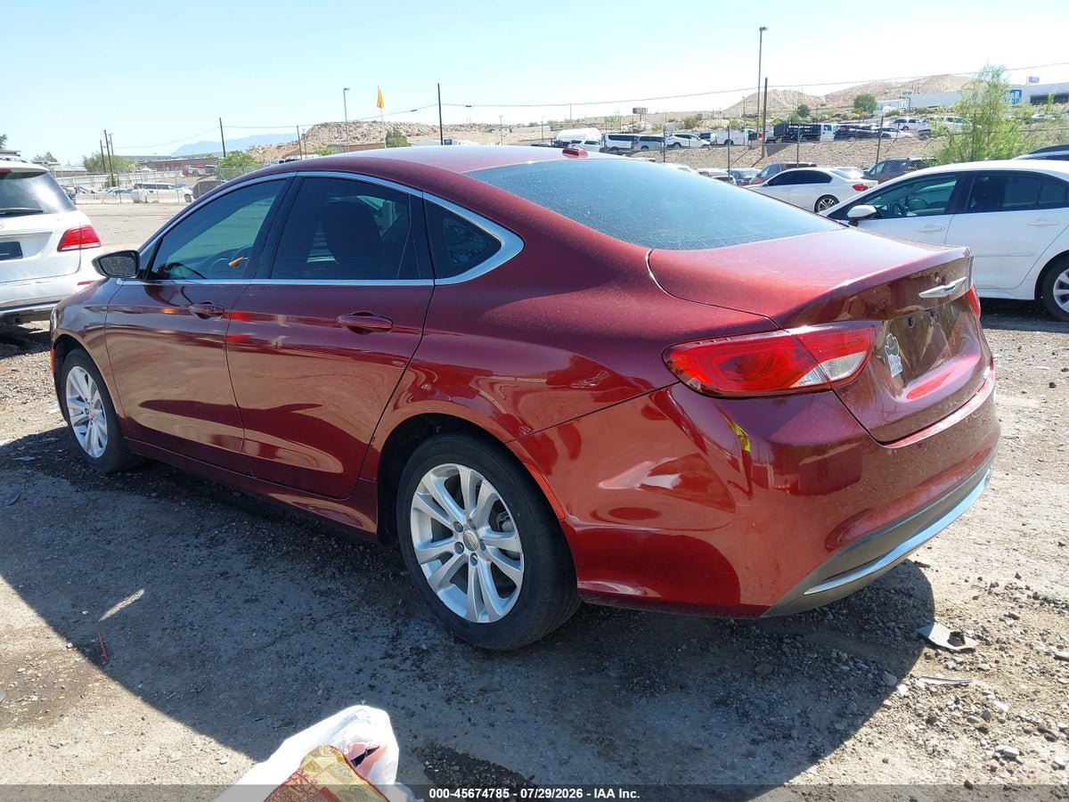 2015 CHRYSLER 200 LIMITED — снимка 3
