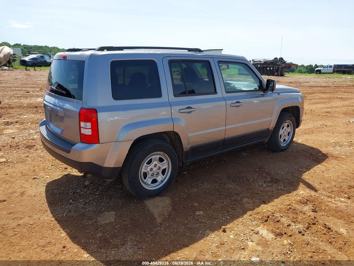 2016 JEEP PATRIOT SPORT — снимка 4