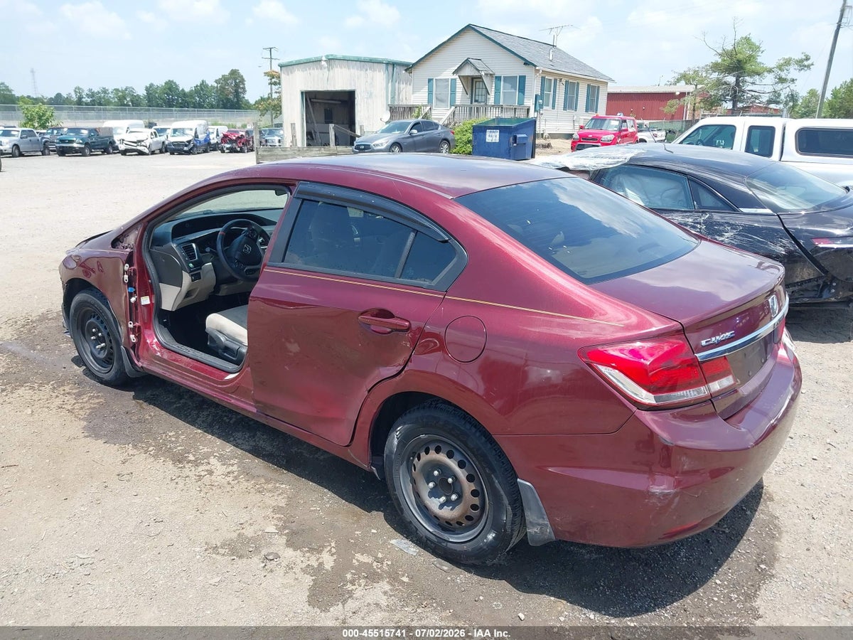 2015 HONDA CIVIC LX — снимка 3