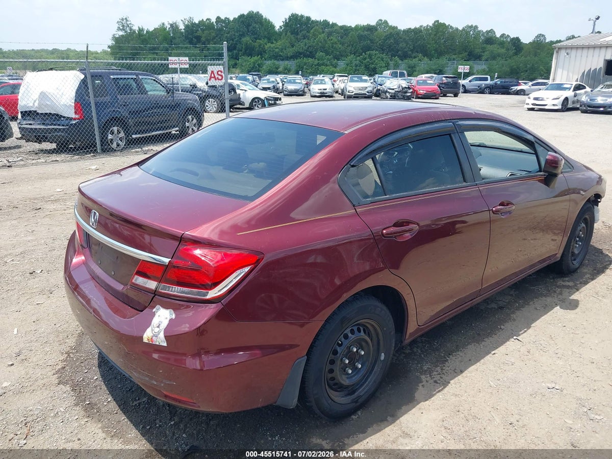 2015 HONDA CIVIC LX — снимка 4