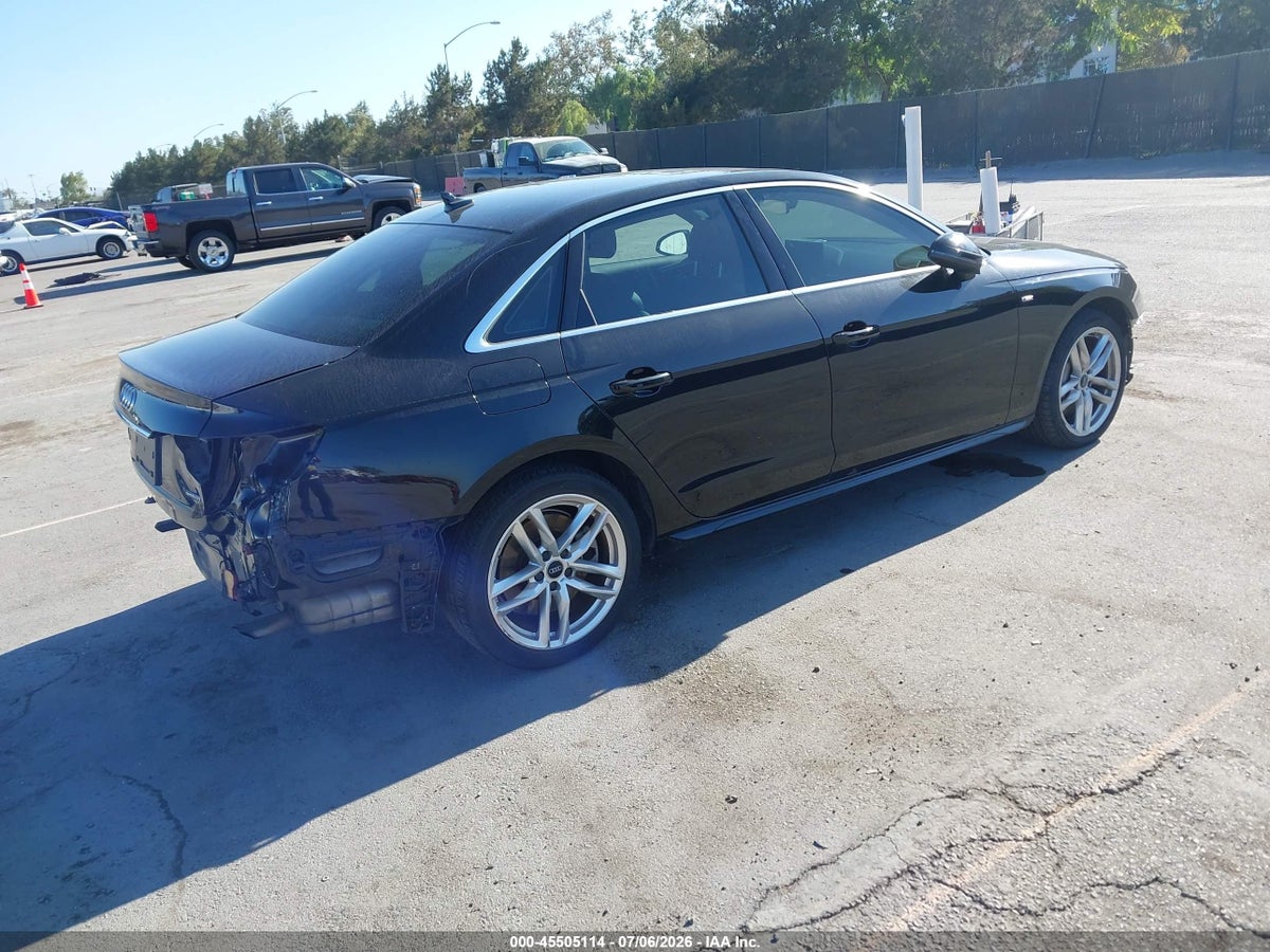 2020 AUDI A4 PREMIUM PLUS 45 TFSI QUATTRO S TRONIC — снимка 4