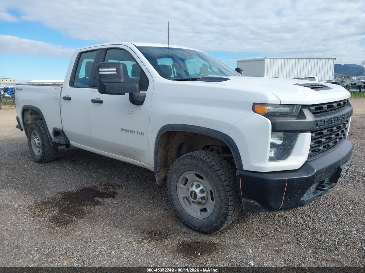 2020 CHEVROLET SILVERADO 2500HD 4WD STANDARD BED WT