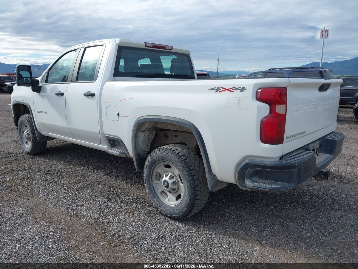 2020 CHEVROLET SILVERADO 2500HD 4WD STANDARD BED WT — снимка 3