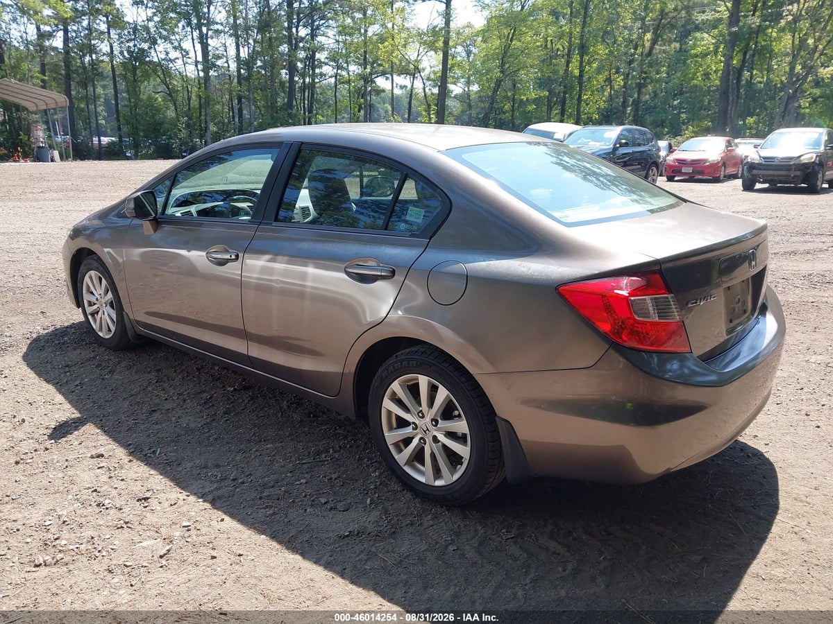 2012 HONDA CIVIC EX — снимка 3