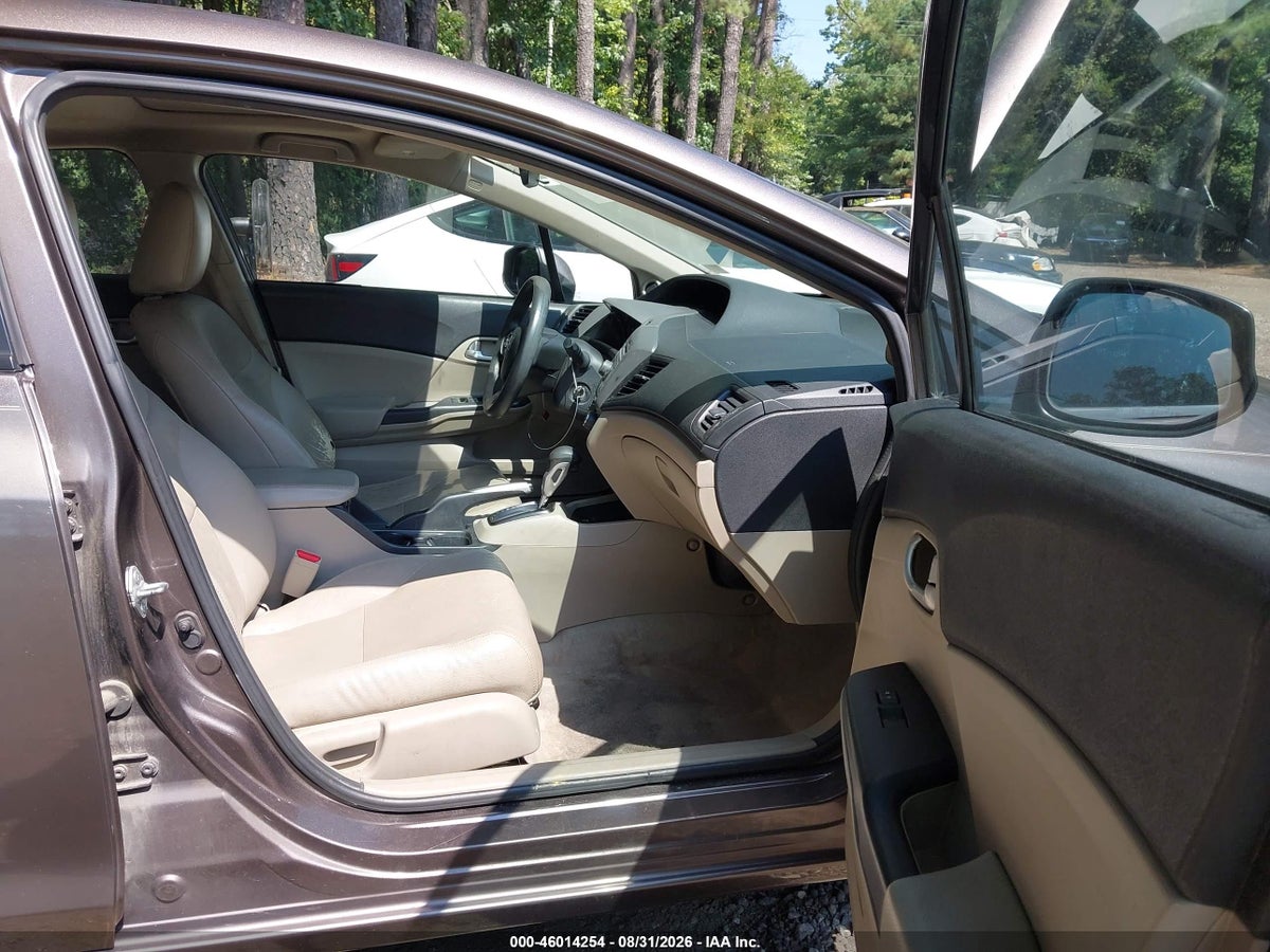 2012 HONDA CIVIC EX — снимка 5