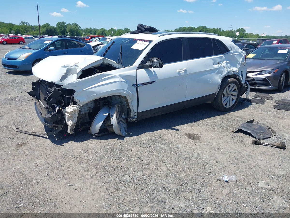 2020 VOLKSWAGEN ATLAS CROSS SPORT 3.6L V6 SE W/TECHNOLOGY/3.6L V6 SE W/TECHNOLOGY R-LINE — снимка 2