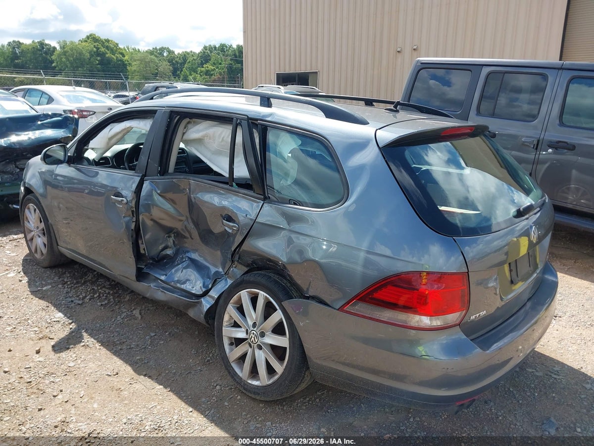 2013 VOLKSWAGEN JETTA SPORTWAGEN 2.5L S — снимка 3