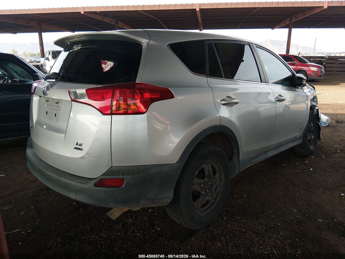2013 TOYOTA RAV4 LE — снимка 4