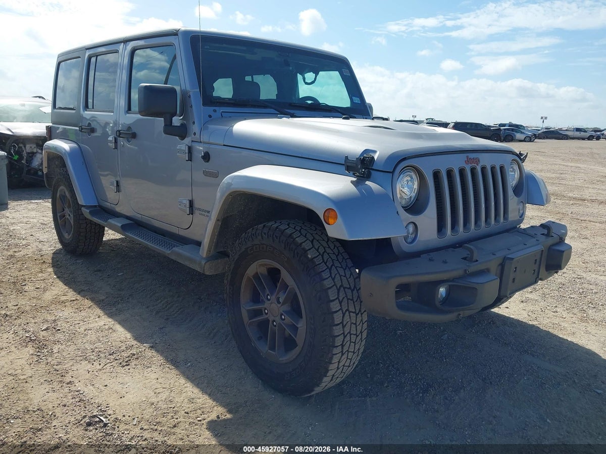 2017 JEEP WRANGLER UNLIMITED 75TH ANNIVERSARY EDITION 4X4