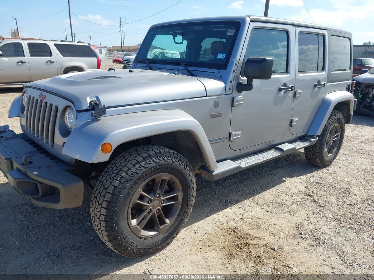 2017 JEEP WRANGLER UNLIMITED 75TH ANNIVERSARY EDITION 4X4 — снимка 2