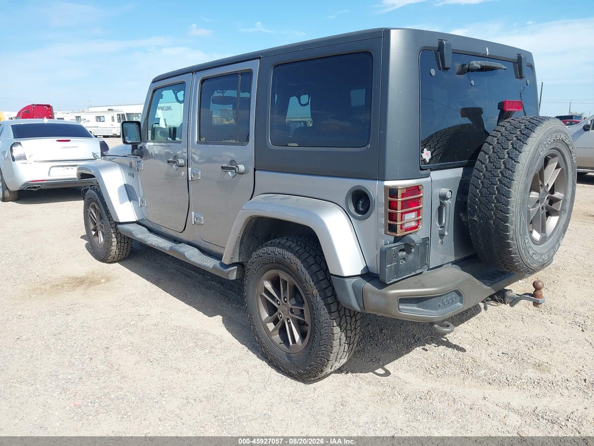 2017 JEEP WRANGLER UNLIMITED 75TH ANNIVERSARY EDITION 4X4 — снимка 3
