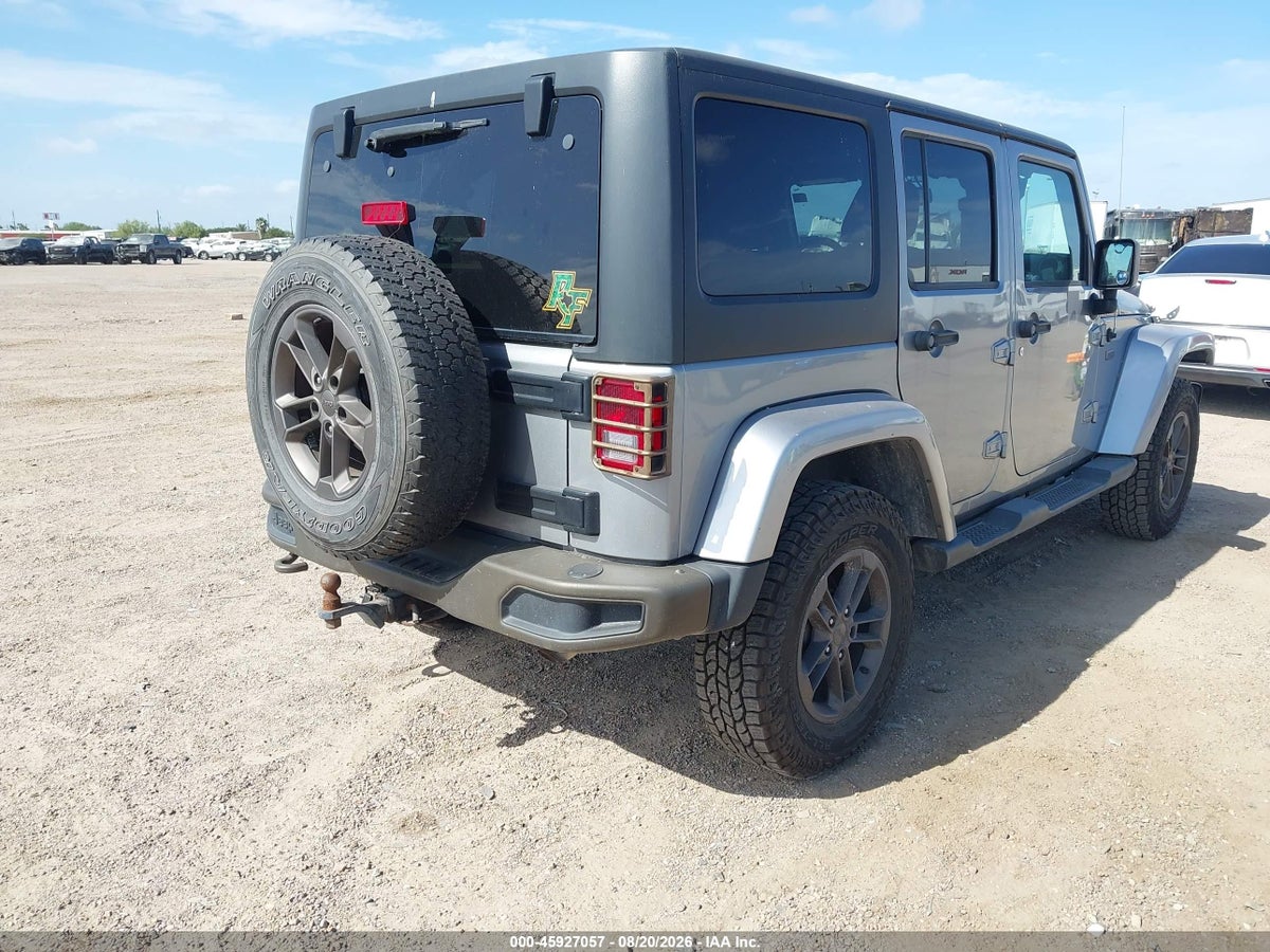 2017 JEEP WRANGLER UNLIMITED 75TH ANNIVERSARY EDITION 4X4 — снимка 4