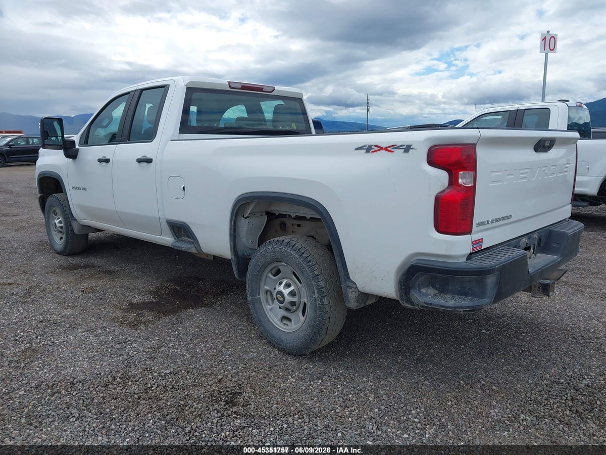 2020 CHEVROLET SILVERADO 2500HD — снимка 3