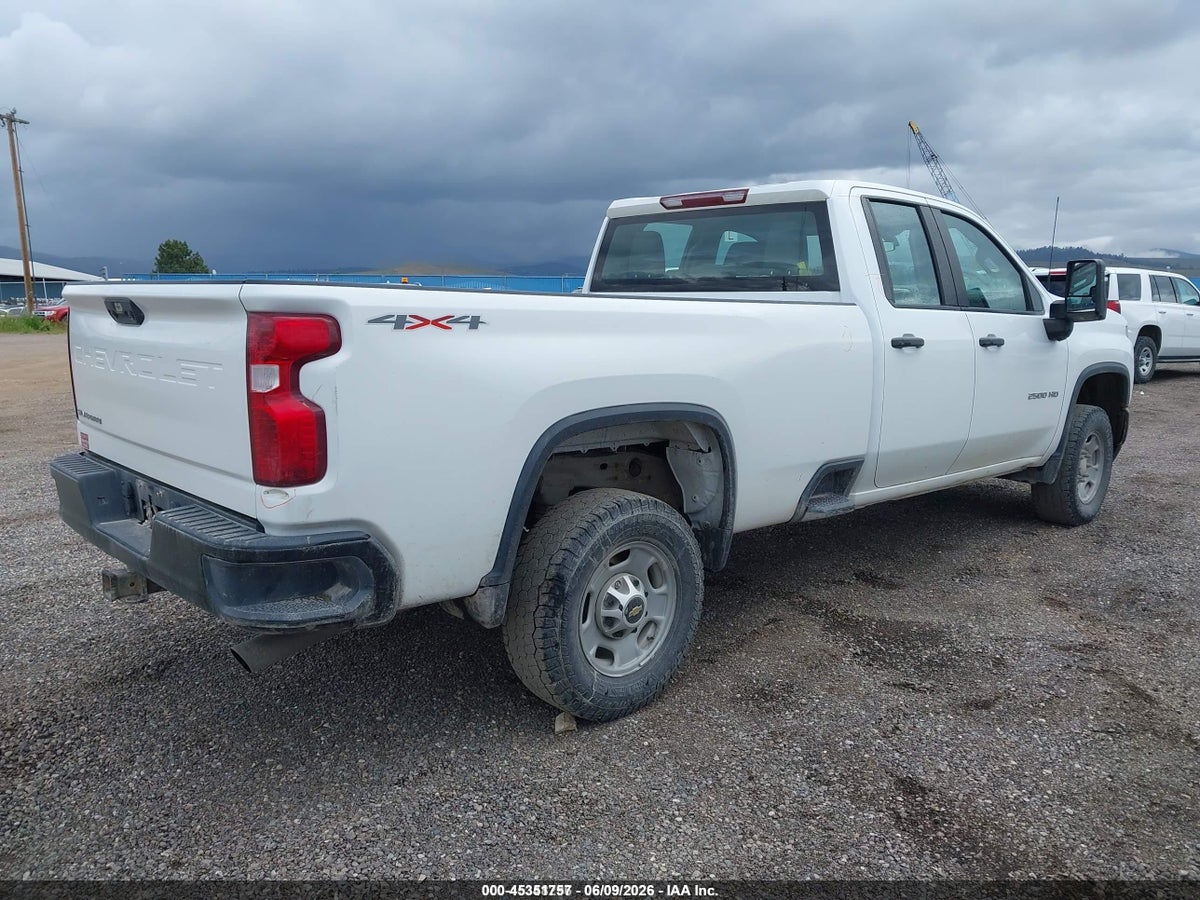 2020 CHEVROLET SILVERADO 2500HD — снимка 4