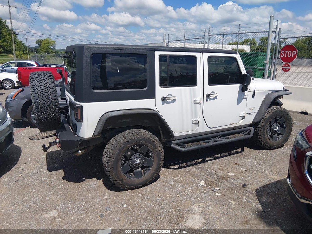 2012 JEEP WRANGLER UNLIMITED SAHARA — снимка 5