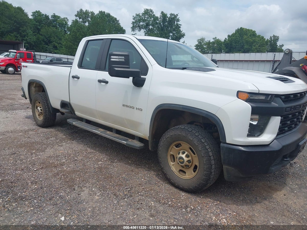 2020 CHEVROLET SILVERADO 2500HD 4WD LONG BED WT